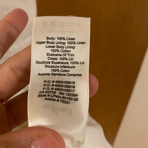 Brand New Aritzia White Dress - Picture 5 of 6